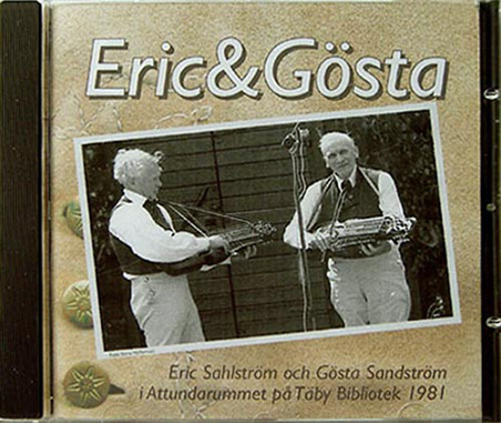 Bild på CD-skivan Eric & Gösta