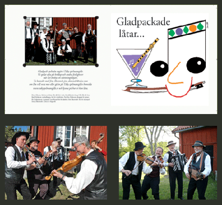 Bild p CD-skivan Gladpackade ltar och spelgnget